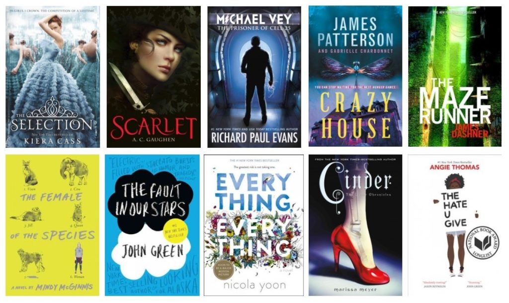 Top Ten Young Adult Books 2017 - Newton Public Library