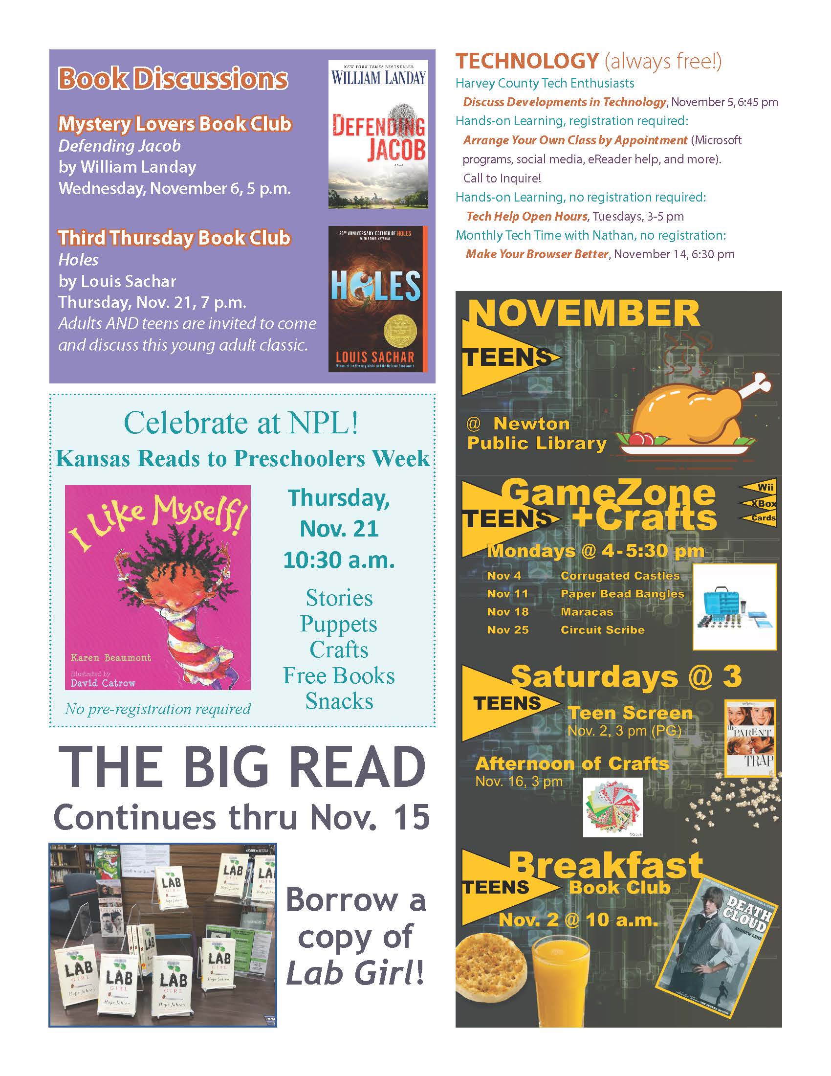 Newsletters Newton Public Library