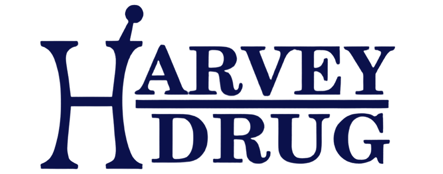 Logo for Harvey Drug.